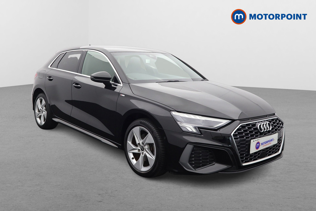 Audi A3 S Line Automatic Petrol Plug-In Hybrid Hatchback - Stock Number (1570173) - Drivers side front corner