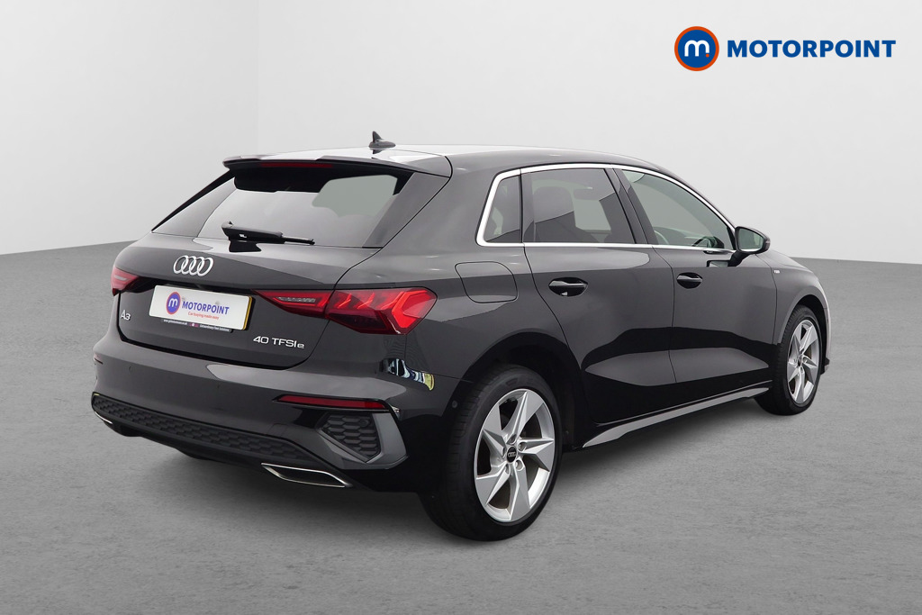 Audi A3 S Line Automatic Petrol Plug-In Hybrid Hatchback - Stock Number (1570173) - Drivers side rear corner