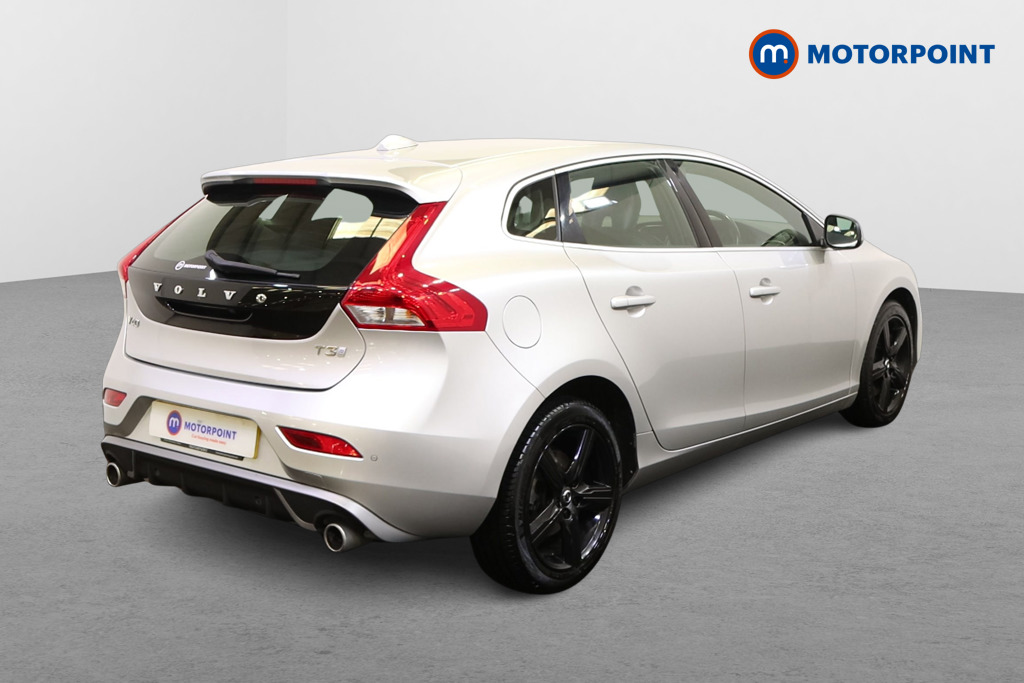 Volvo V40 R Design Nav Plus Automatic Petrol Hatchback - Stock Number (1575714) - Drivers side rear corner