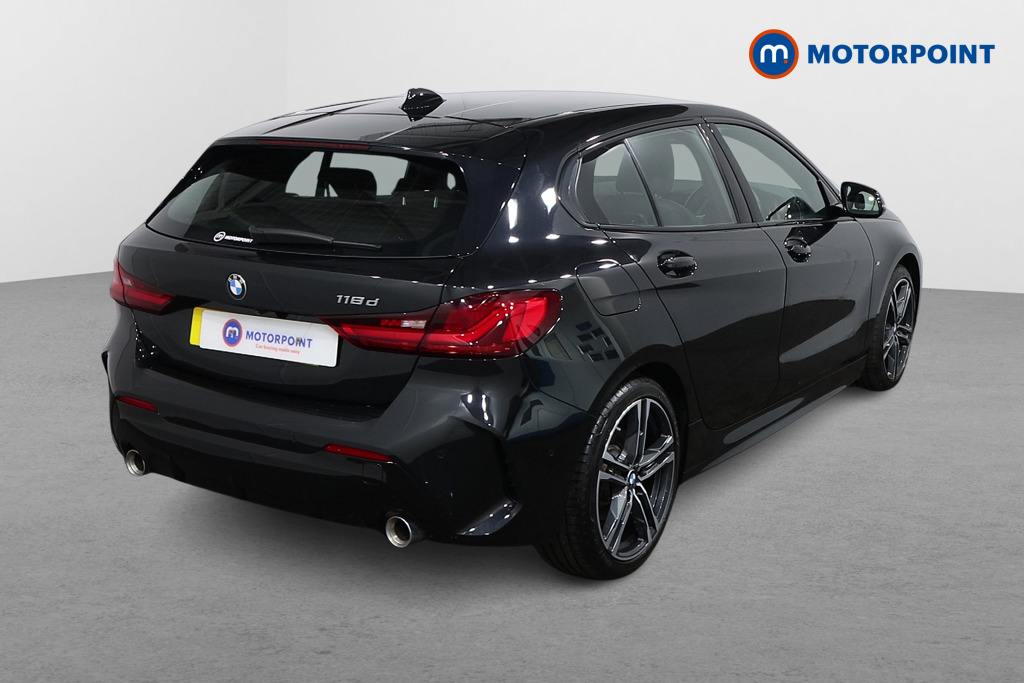 BMW 1 Series M Sport Manual Diesel Hatchback - Stock Number (1575909) - Drivers side rear corner