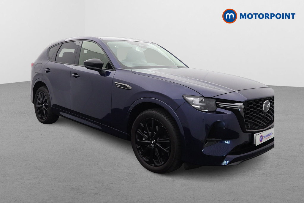 Mazda Cx-60 Homura Automatic Petrol Plug-In Hybrid SUV - Stock Number (1576506) - Drivers side front corner