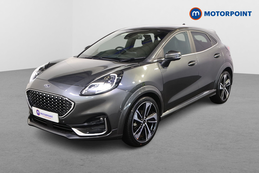 Ford Puma St-Line Vignale Automatic Petrol-Electric Hybrid SUV - Stock Number (1576804) - Passenger side front corner
