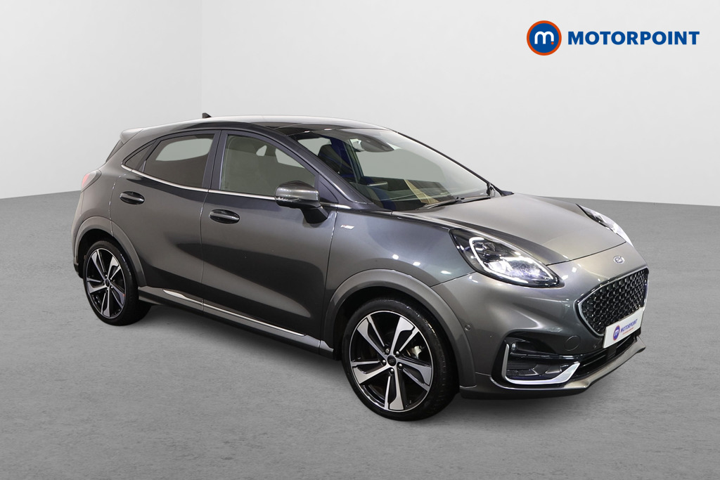 Ford Puma St-Line Vignale Automatic Petrol-Electric Hybrid SUV - Stock Number (1576804) - Drivers side front corner