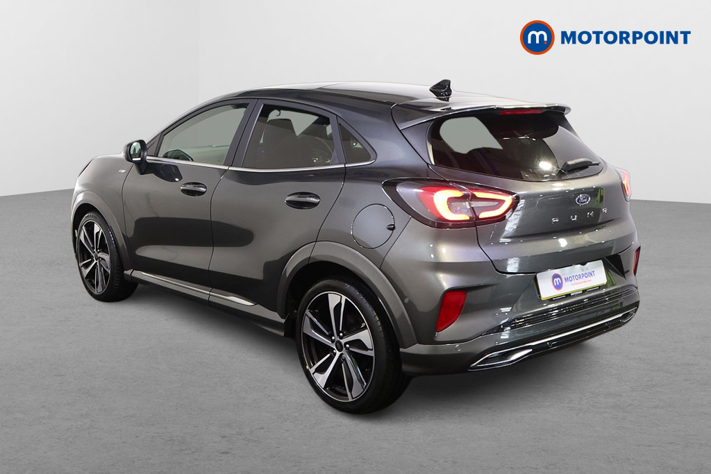 Ford Puma St-Line Vignale Automatic Petrol-Electric Hybrid SUV - Stock Number (1576804) - Passenger side rear corner