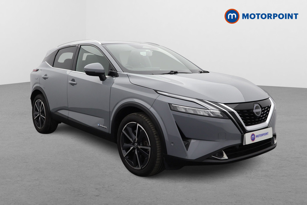 Nissan Qashqai Tekna Automatic Petrol-Electric Hybrid SUV - Stock Number (1577119) - Drivers side front corner