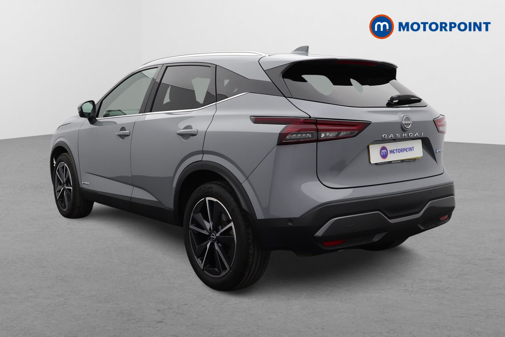 Nissan Qashqai Tekna Automatic Petrol-Electric Hybrid SUV - Stock Number (1577119) - Passenger side rear corner