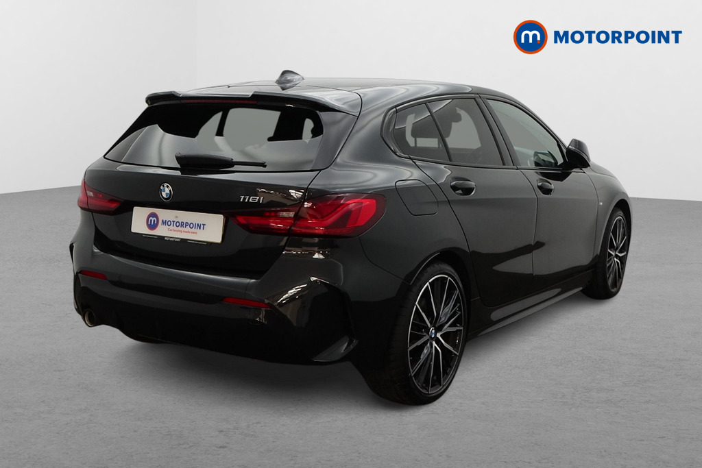 BMW 1 Series M Sport Manual Petrol Hatchback - Stock Number (1577418) - Drivers side rear corner