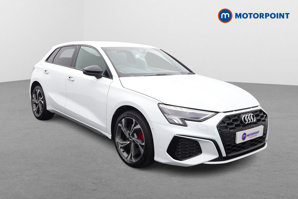 Audi A3 S Line Competition Automatic Petrol Plug-In Hybrid Hatchback - Stock Number (1577847) - Drivers side front corner