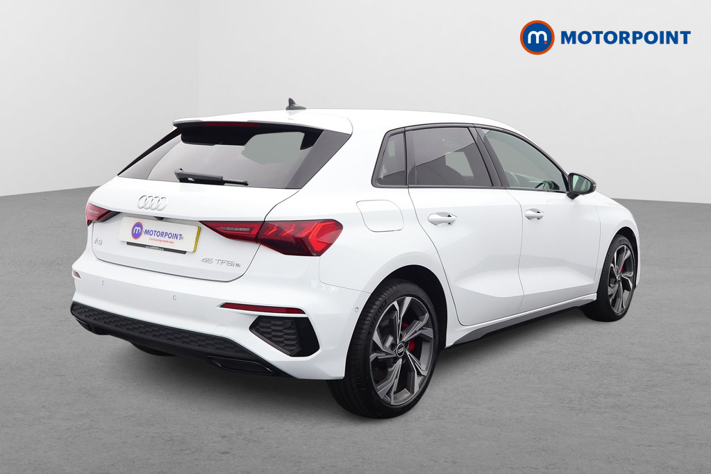 Audi A3 S Line Competition Automatic Petrol Plug-In Hybrid Hatchback - Stock Number (1577847) - Drivers side rear corner