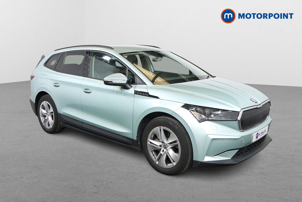 Skoda Enyaq Edition Automatic Electric SUV - Stock Number (1577940) - Drivers side front corner