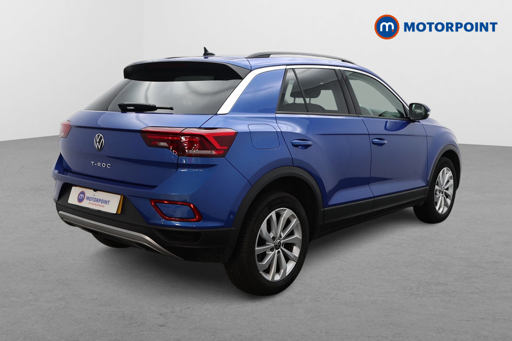 Volkswagen T-Roc Life Automatic Petrol SUV - Stock Number (1577983) - Drivers side rear corner