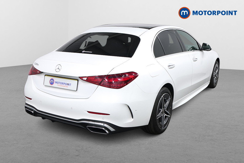 Mercedes-Benz C Class Amg Line Automatic Petrol Plug-In Hybrid Saloon - Stock Number (1580337) - Drivers side rear corner