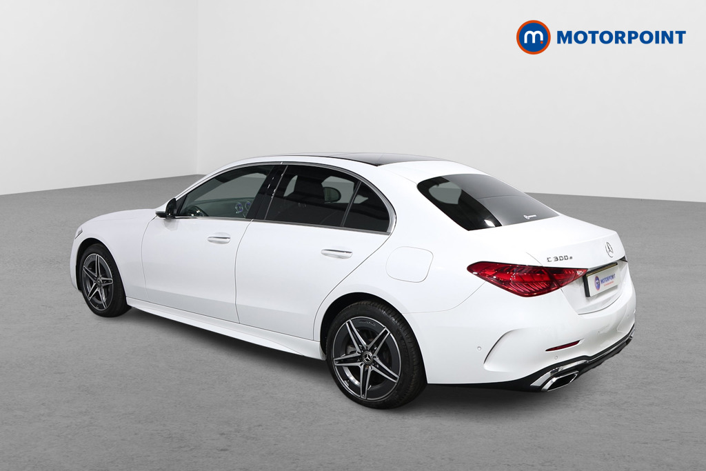 Mercedes-Benz C Class Amg Line Automatic Petrol Plug-In Hybrid Saloon - Stock Number (1580337) - Passenger side rear corner