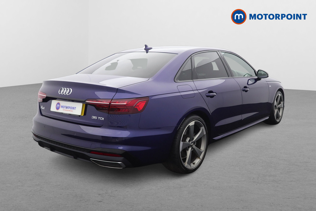 Audi A4 Black Edition Automatic Diesel Saloon - Stock Number (1578298) - Drivers side rear corner