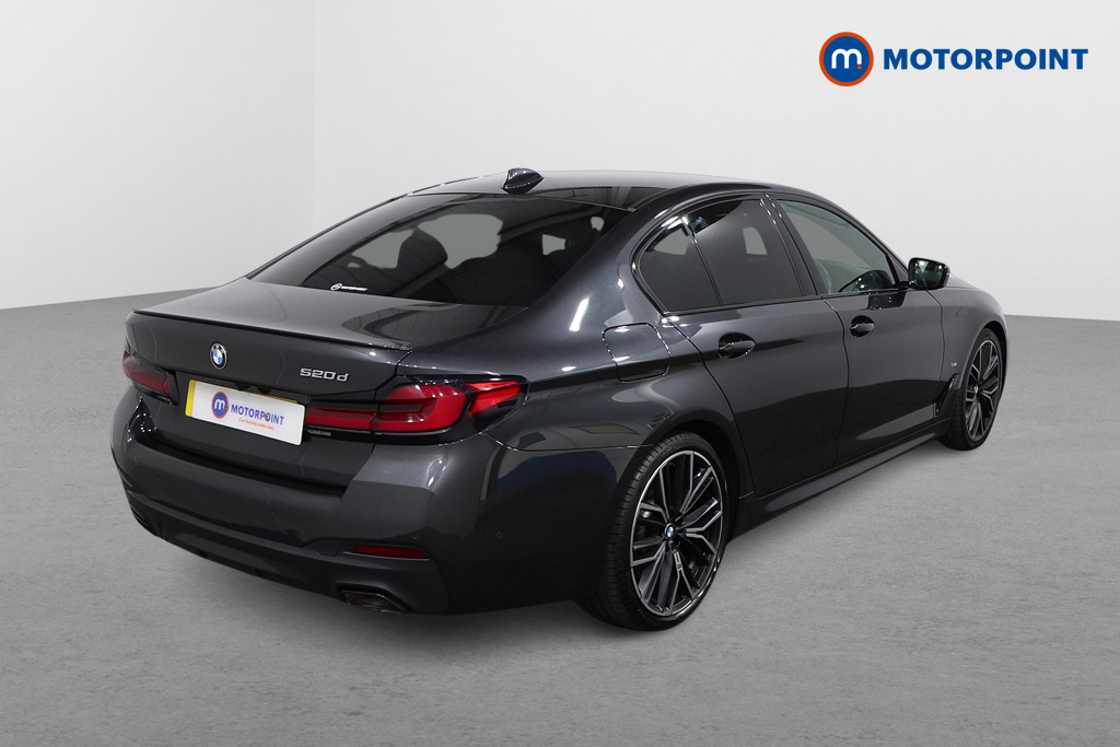 BMW 5 Series M Sport Automatic Diesel Saloon - Stock Number (1578657) - Drivers side rear corner
