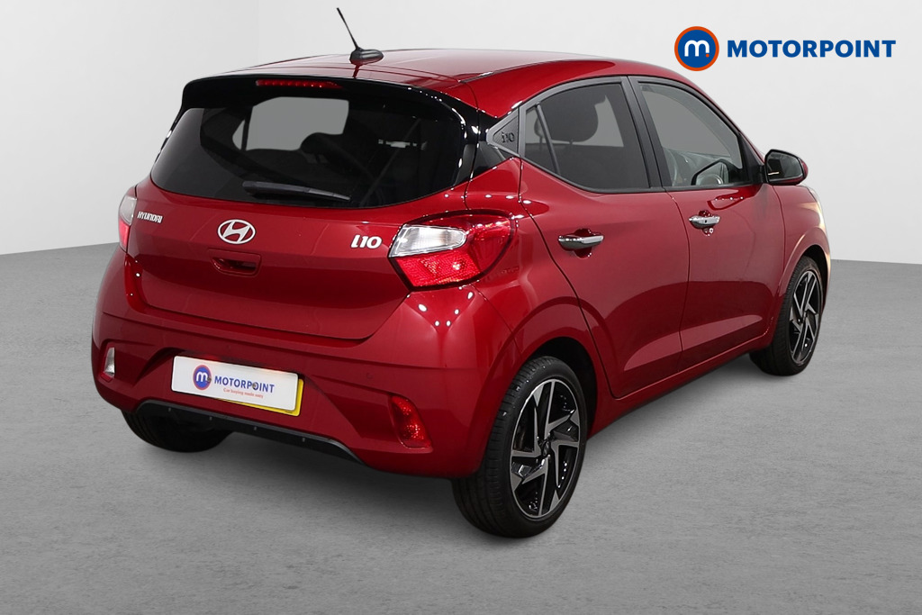 Hyundai I10 Premium Automatic Petrol Hatchback - Stock Number (1577200) - Drivers side rear corner