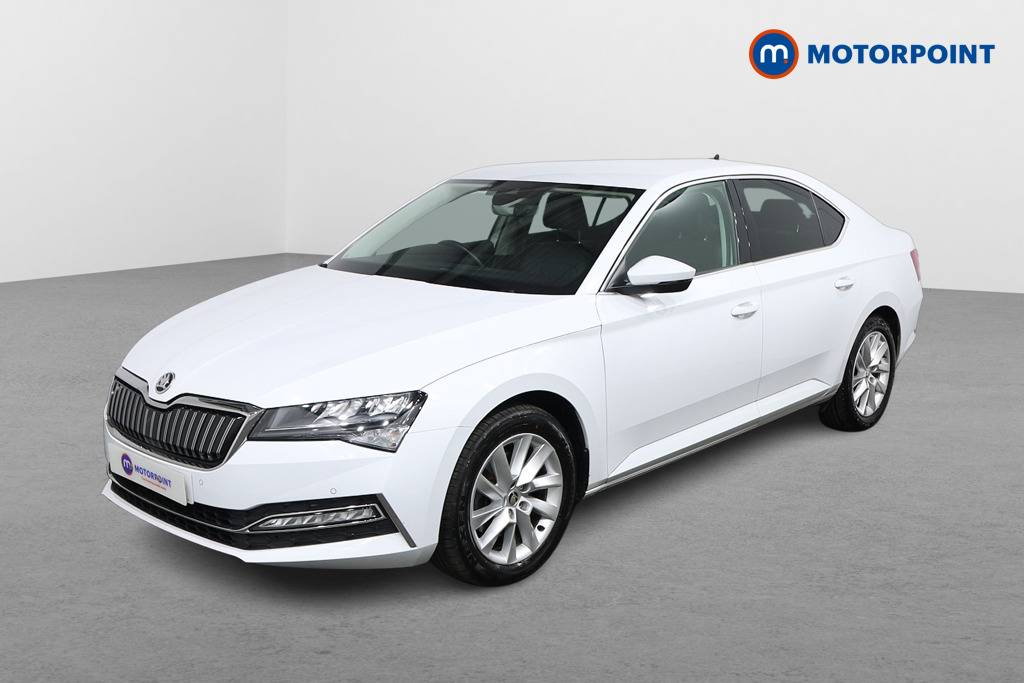 Skoda Superb Se Technology Automatic Petrol Plug-In Hybrid Hatchback - Stock Number (1580362) - Passenger side front corner