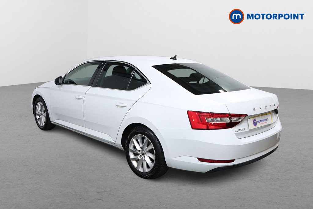 Skoda Superb Se Technology Automatic Petrol Plug-In Hybrid Hatchback - Stock Number (1580362) - Passenger side rear corner