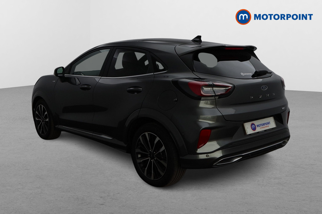 Ford Puma St-Line Vignale Automatic Petrol-Electric Hybrid SUV - Stock Number (1552890) - Passenger side rear corner