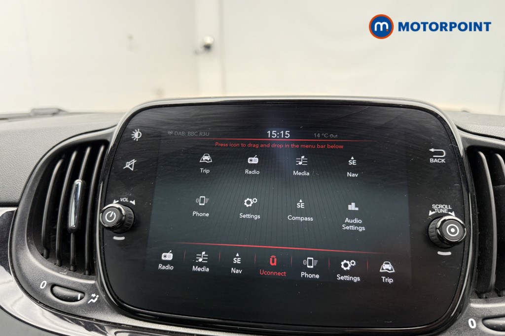 Fiat 500 TOP Manual Petrol-Electric Hybrid Hatchback - Stock Number (1565260) - 5th supplementary image