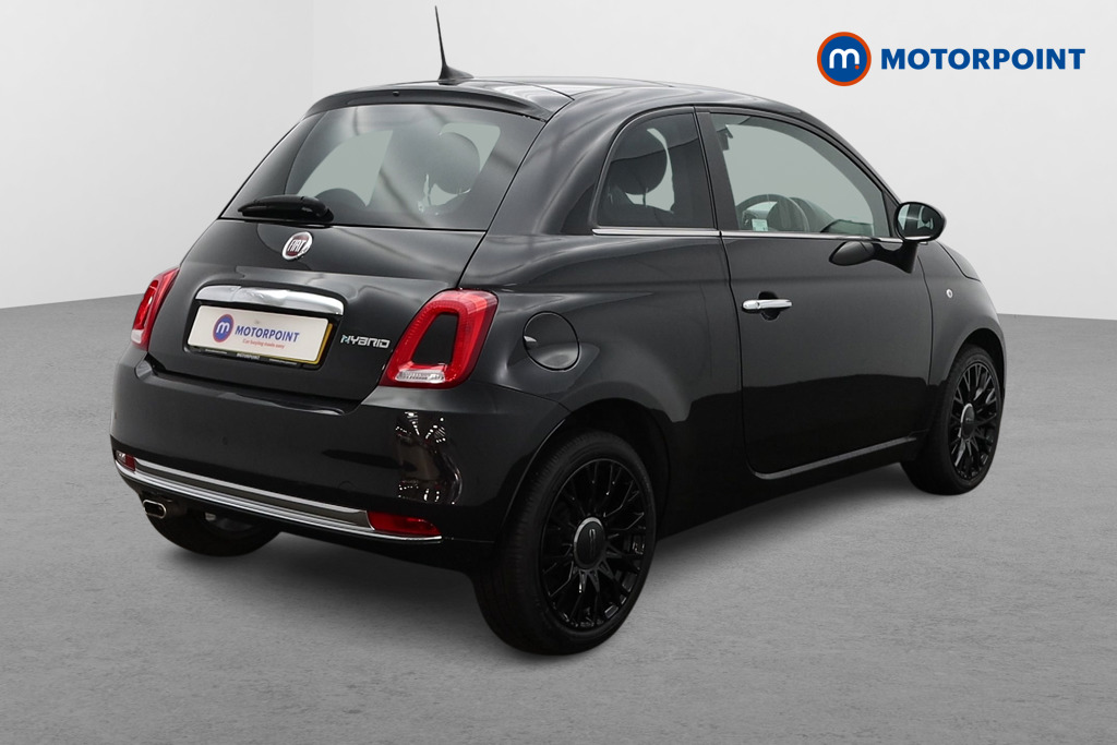 Fiat 500 TOP Manual Petrol-Electric Hybrid Hatchback - Stock Number (1565260) - Drivers side rear corner