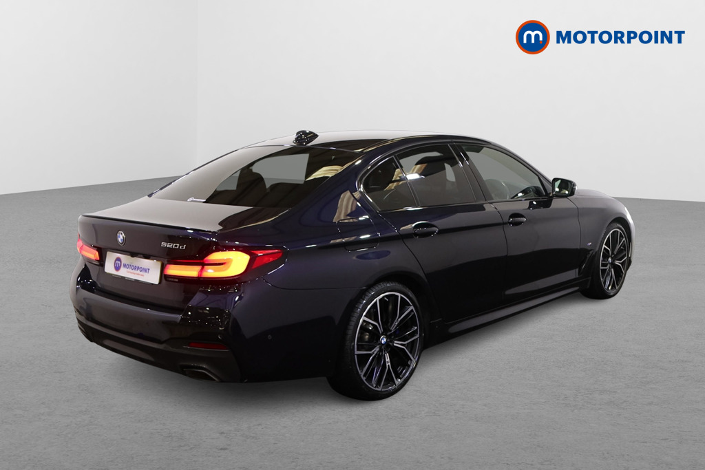 BMW 5 Series M Sport Automatic Diesel Saloon - Stock Number (1570017) - Drivers side rear corner