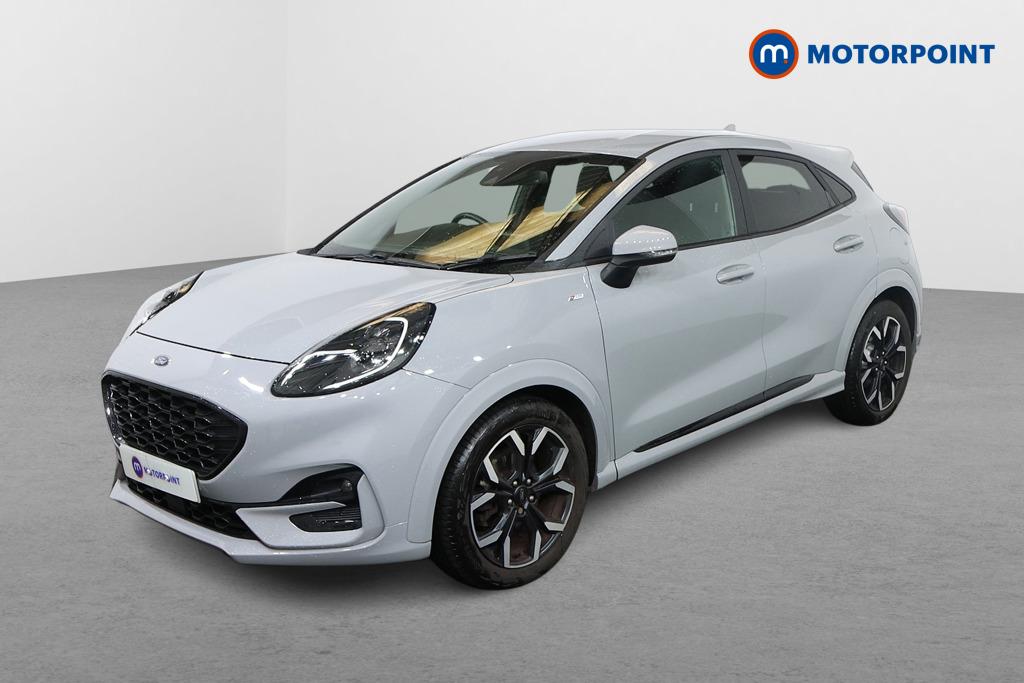 Ford Puma St-Line X Manual Petrol-Electric Hybrid SUV - Stock Number (1573593) - Passenger side front corner