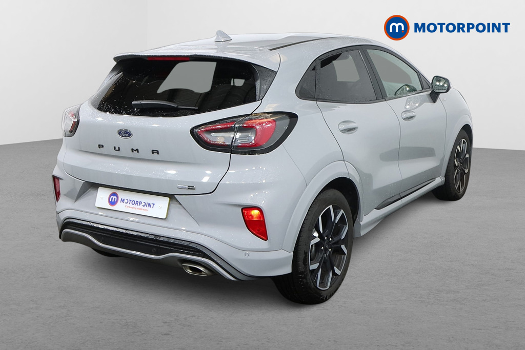 Ford Puma St-Line X Manual Petrol-Electric Hybrid SUV - Stock Number (1573593) - Drivers side rear corner