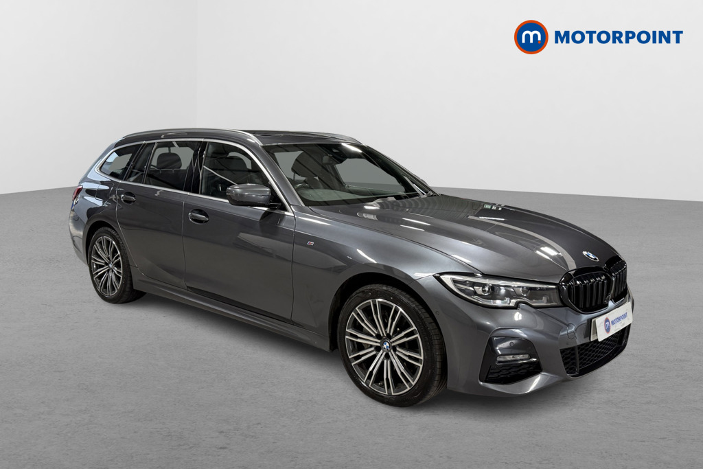 BMW 3 Series M Sport Automatic Petrol Plug-In Hybrid Estate - Stock Number (1573785) - Drivers side front corner