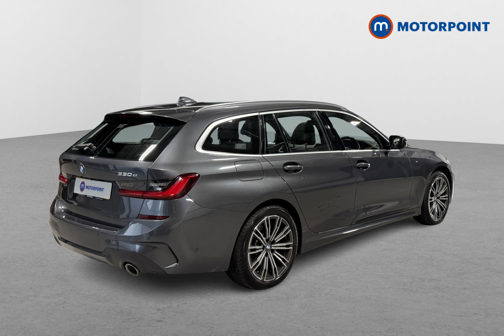 BMW 3 Series M Sport Automatic Petrol Plug-In Hybrid Estate - Stock Number (1573785) - Drivers side rear corner