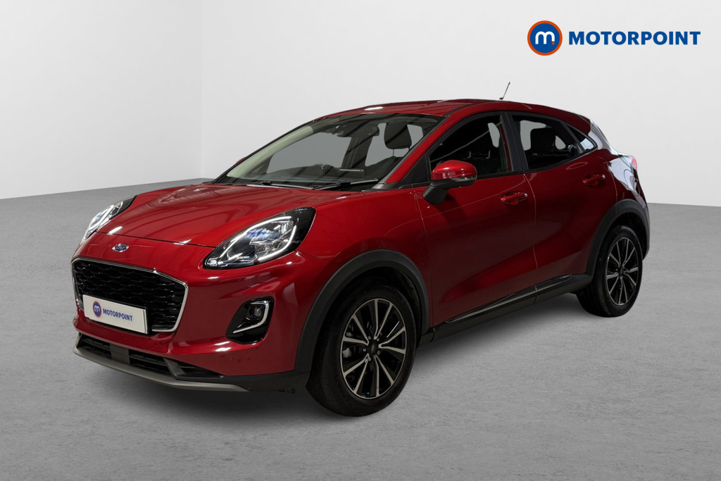 Ford Puma Titanium Manual Petrol-Electric Hybrid SUV - Stock Number (1574254) - Passenger side front corner