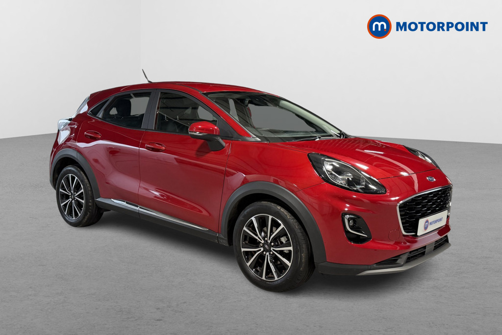 Ford Puma Titanium Manual Petrol-Electric Hybrid SUV - Stock Number (1574254) - Drivers side front corner