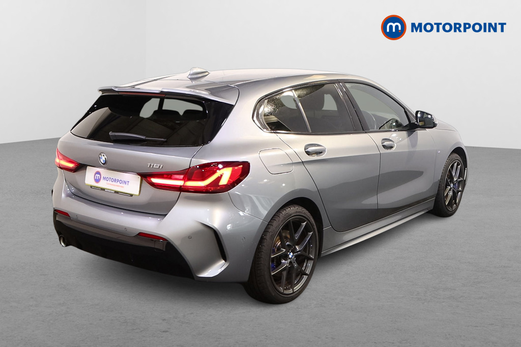 BMW 1 Series M Sport Automatic Petrol Hatchback - Stock Number (1577360) - Drivers side rear corner