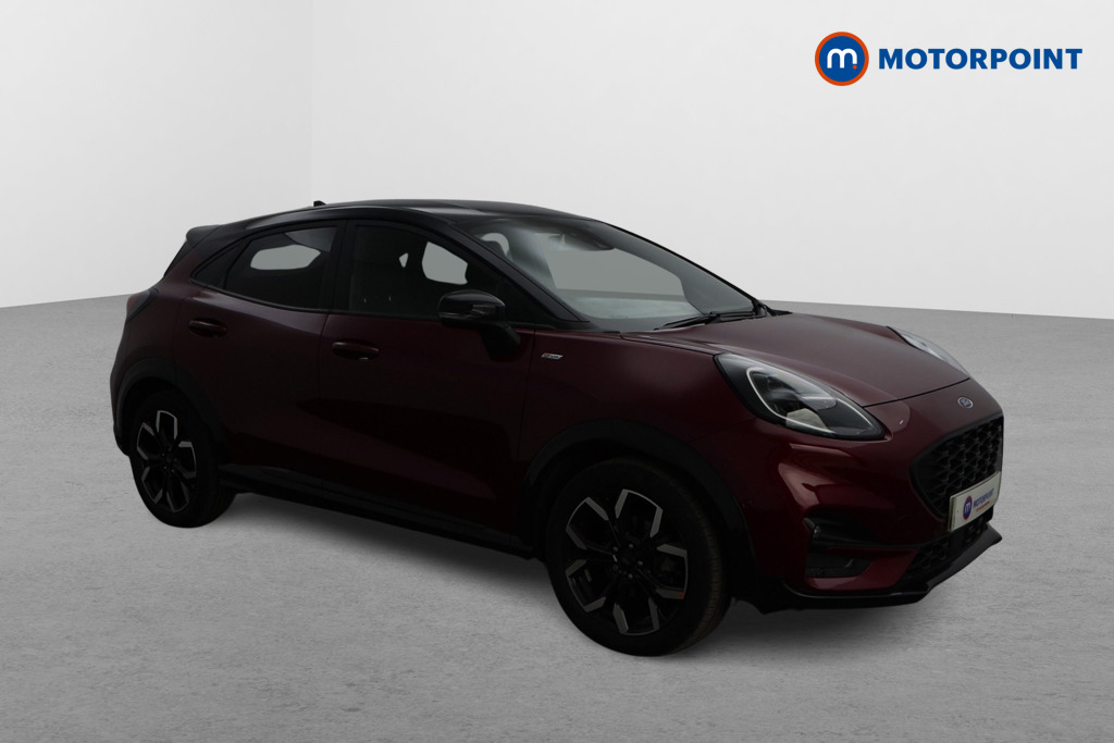 Ford Puma Vivid Ruby Edition Manual Petrol SUV - Stock Number (1577553) - Drivers side front corner