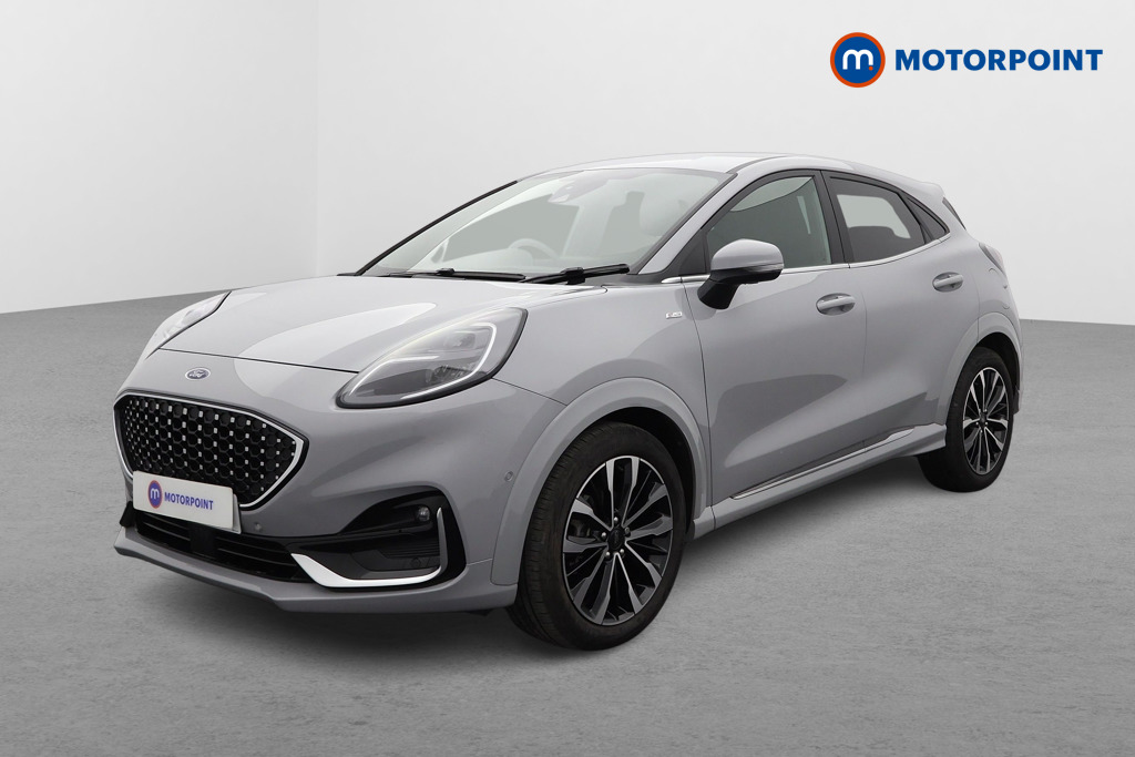 Ford Puma St-Line Vignale Automatic Petrol-Electric Hybrid SUV - Stock Number (1578494) - Passenger side front corner