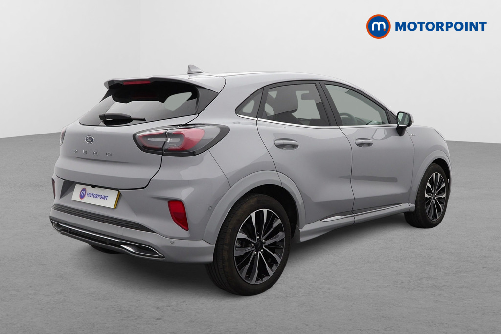 Ford Puma St-Line Vignale Automatic Petrol-Electric Hybrid SUV - Stock Number (1578494) - Drivers side rear corner