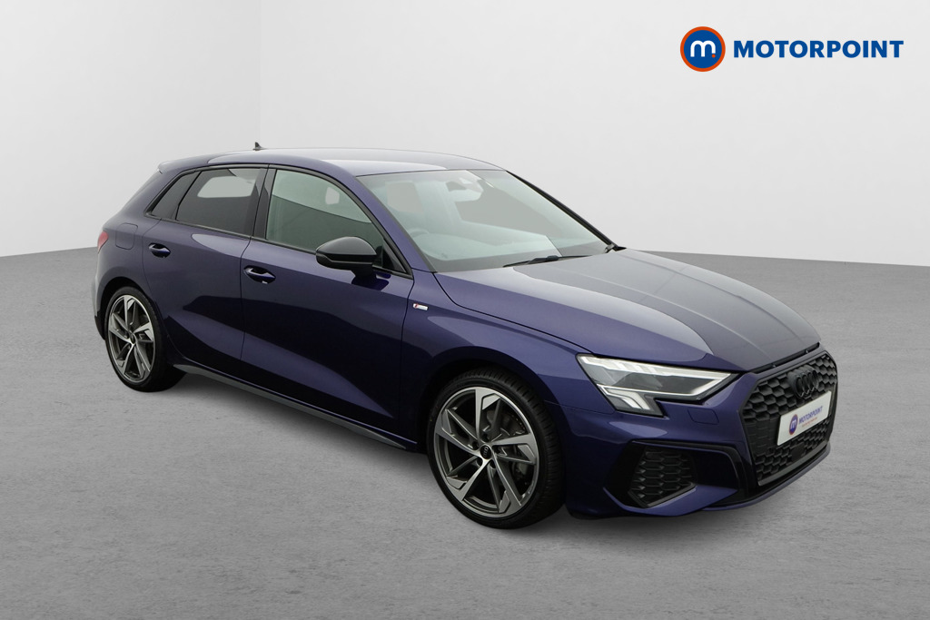 Audi A3 Black Edition Automatic Petrol Hatchback - Stock Number (1578910) - Drivers side front corner