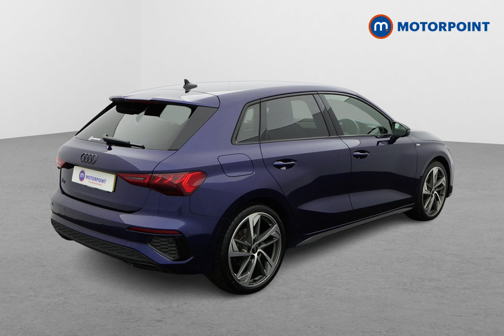 Audi A3 Black Edition Automatic Petrol Hatchback - Stock Number (1578910) - Drivers side rear corner