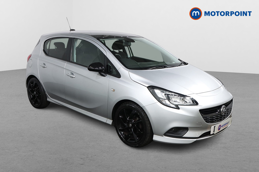 Vauxhall Corsa Sri Vx-Line Nav Black Manual Petrol Hatchback - Stock Number (1579372) - Drivers side front corner
