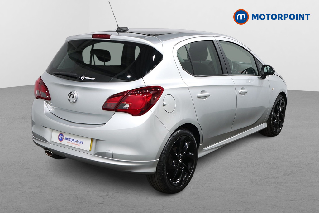 Vauxhall Corsa Sri Vx-Line Nav Black Manual Petrol Hatchback - Stock Number (1579372) - Drivers side rear corner