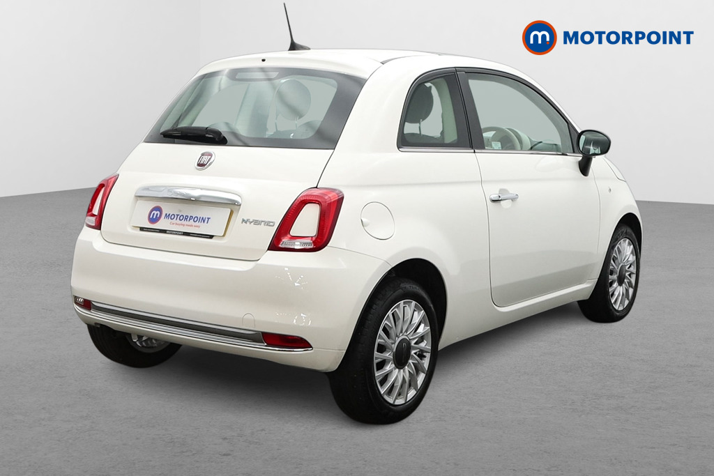 Fiat 500 1.0 Mild Hybrid 3Dr Manual Petrol-Electric Hybrid Hatchback - Stock Number (1562294) - Drivers side rear corner