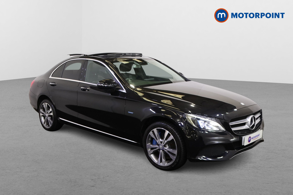 Mercedes-Benz C Class Sport Automatic Petrol Plug-In Hybrid Saloon - Stock Number (1565197) - Drivers side front corner