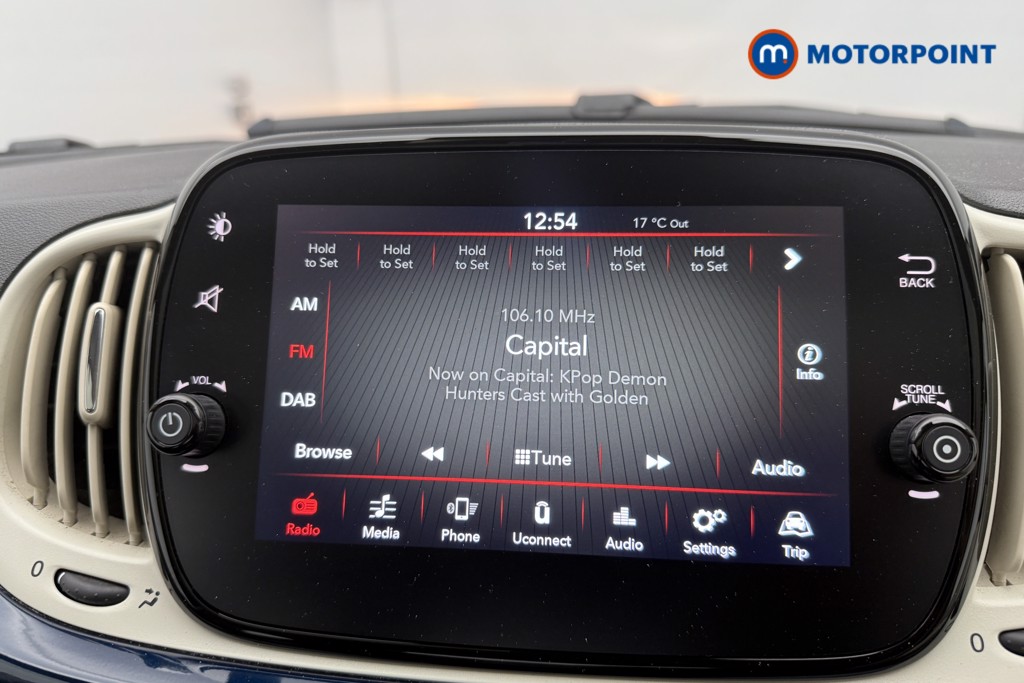 Fiat 500 1.0 Mild Hybrid 3Dr Manual Petrol-Electric Hybrid Hatchback - Stock Number (1565343) - 5th supplementary image