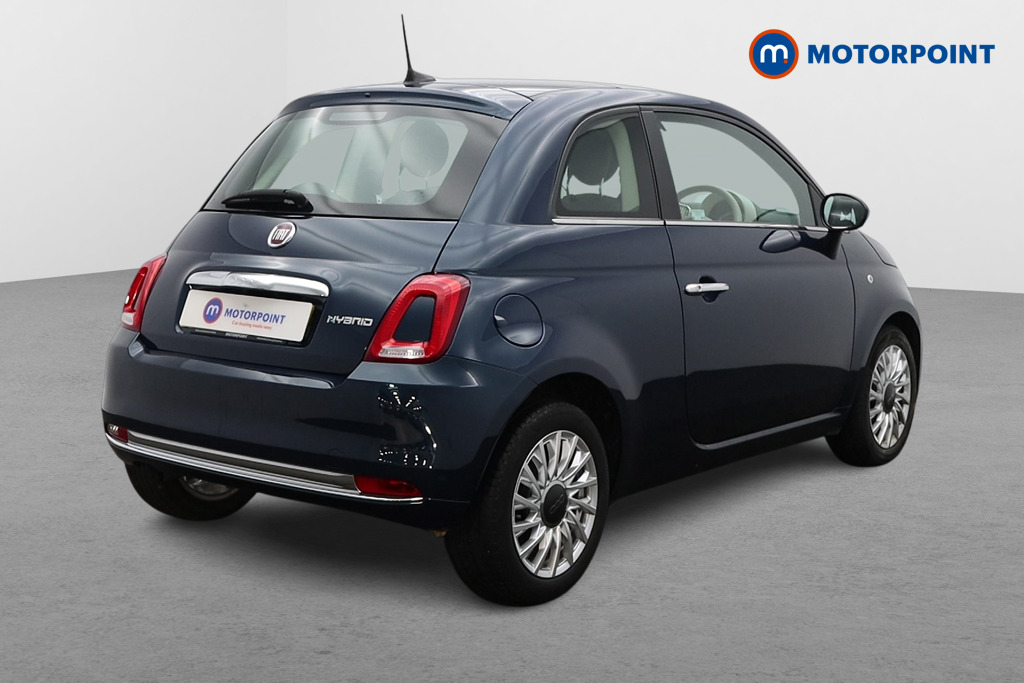 Fiat 500 1.0 Mild Hybrid 3Dr Manual Petrol-Electric Hybrid Hatchback - Stock Number (1565343) - Drivers side rear corner