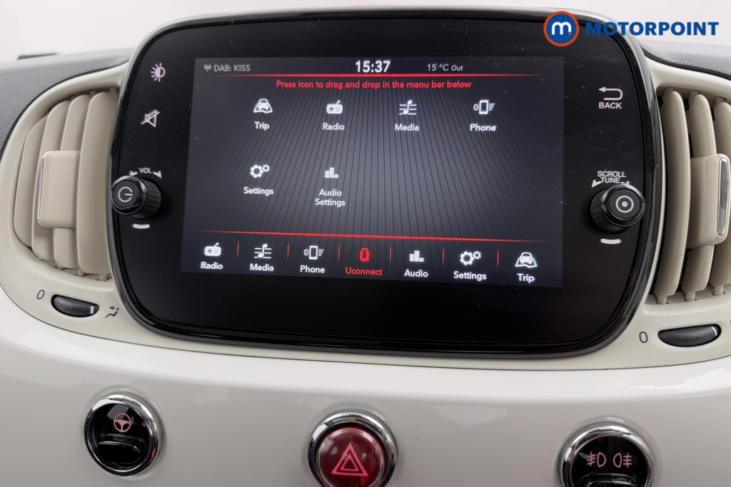 Fiat 500 1.0 Mild Hybrid 3Dr Manual Petrol-Electric Hybrid Hatchback - Stock Number (1569643) - 8th supplementary image