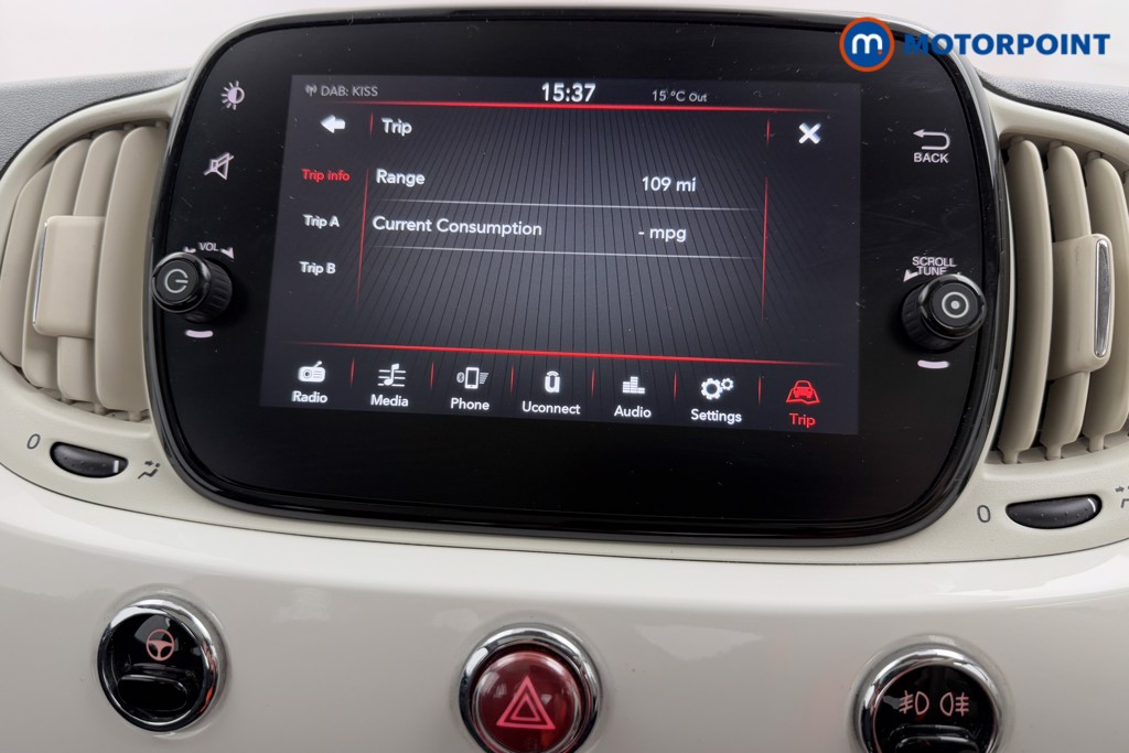 Fiat 500 1.0 Mild Hybrid 3Dr Manual Petrol-Electric Hybrid Hatchback - Stock Number (1569643) - 9th supplementary image