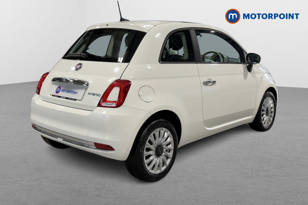 Fiat 500 1.0 Mild Hybrid 3Dr Manual Petrol-Electric Hybrid Hatchback - Stock Number (1569643) - Drivers side rear corner
