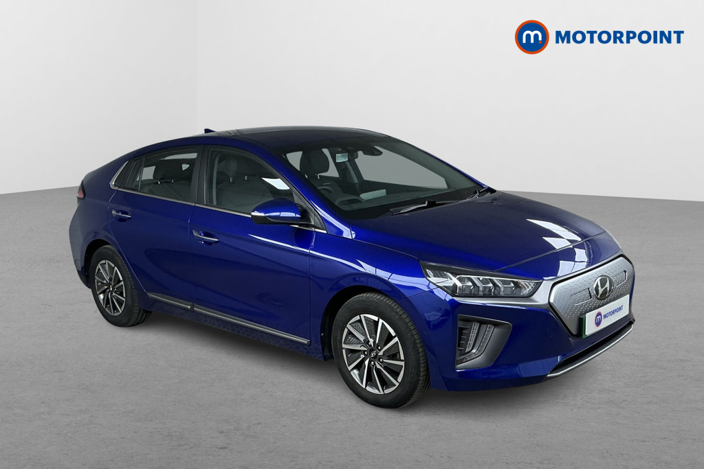 Hyundai Ioniq Premium Automatic Electric Hatchback - Stock Number (1570390) - Drivers side front corner