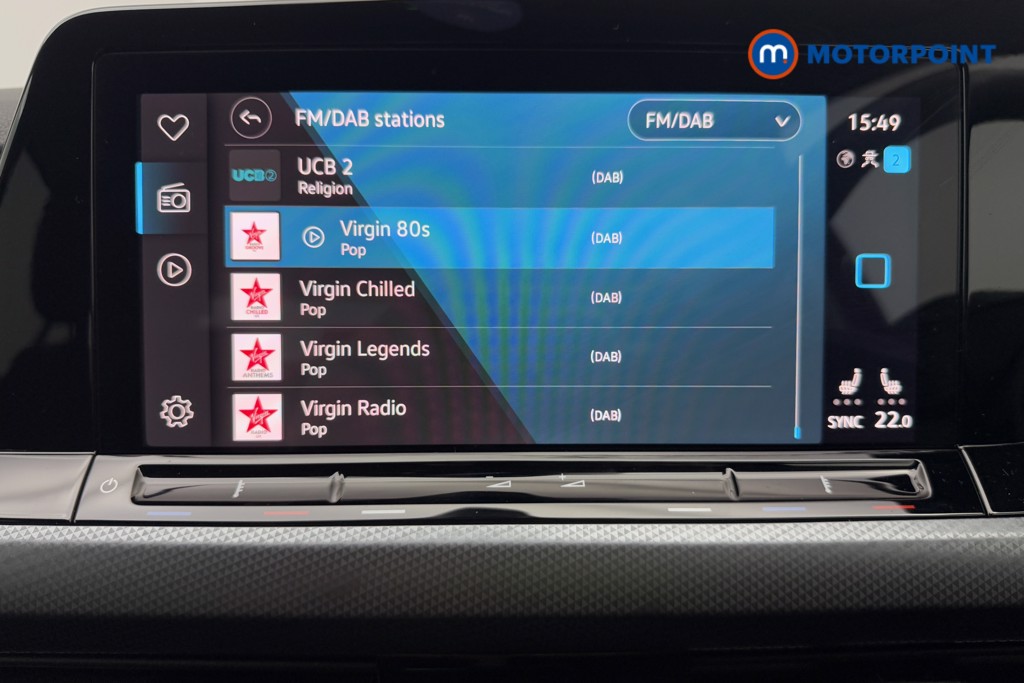 Volkswagen Golf Active Manual Petrol Hatchback - Stock Number (1571182) - 3rd supplementary image