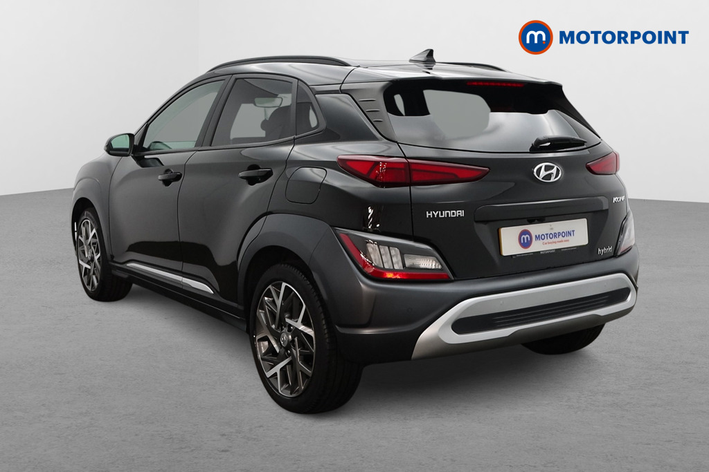 Hyundai Kona Premium Automatic Petrol-Electric Hybrid SUV - Stock Number (1571677) - Passenger side rear corner